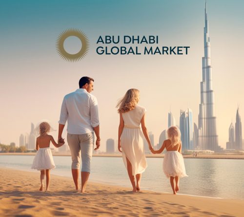 family in the dubai city