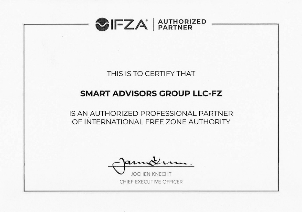 IFZA Authorized Partner
